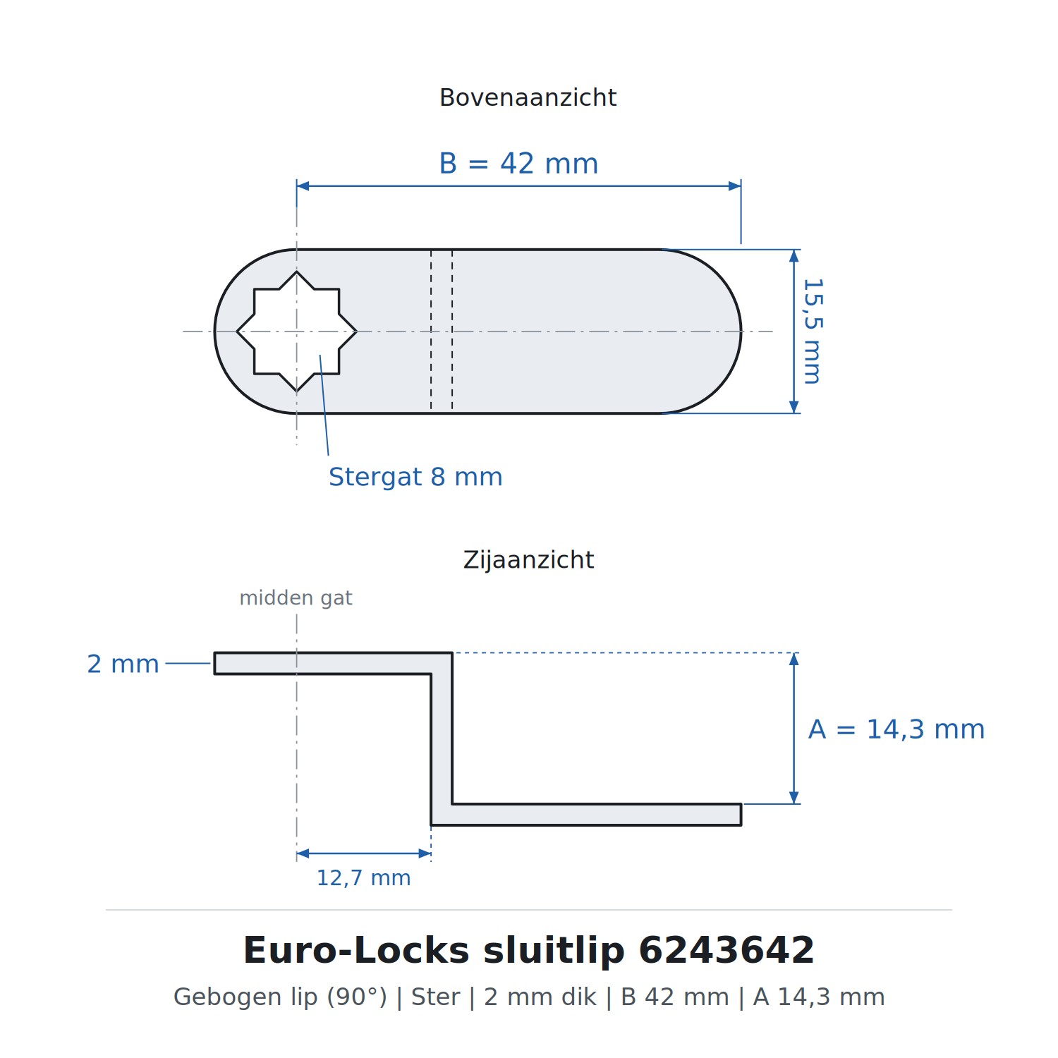 Euro-Locks came 6243642 - Dessin technique