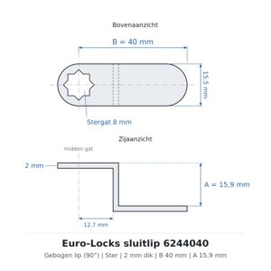 Euro-Locks came 6244040 - Dessin technique
