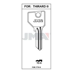 Ébauche de clé JMA TD-6 – vue groupée