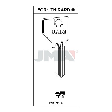 Ébauche de clé JMA TD-6 – vue groupée