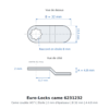 Euro-Locks came 6231232 - Dessin technique