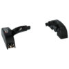 Iseo 9412000505 module de base Idea Base sans pene lateral noir
