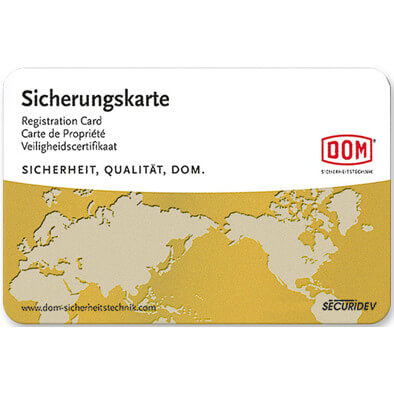 Certificat Dom Diamant